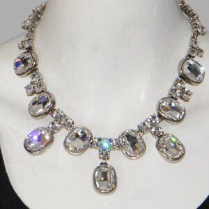 Oscar de la Renta Metal & Glass Crystal Necklace